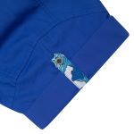 Deep Blue Shirt Short Sleeves