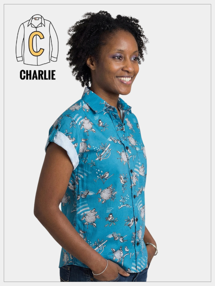 Pre-order 'All the Birds' Short Sleeve Shirt