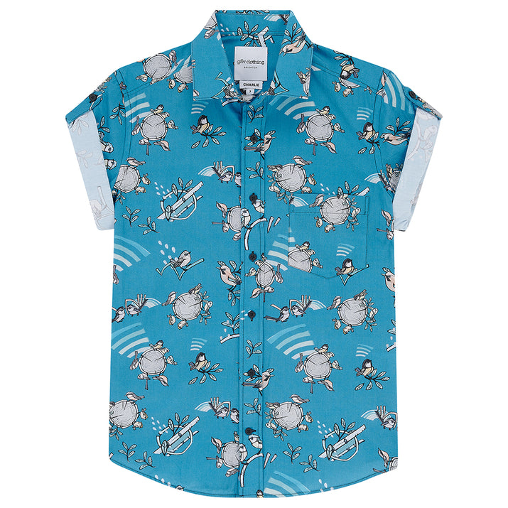 Pre-order 'All the Birds' Short Sleeve Shirt