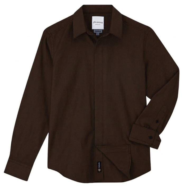 Oxford Cotton 'Coco'  Long Sleeve Shirt