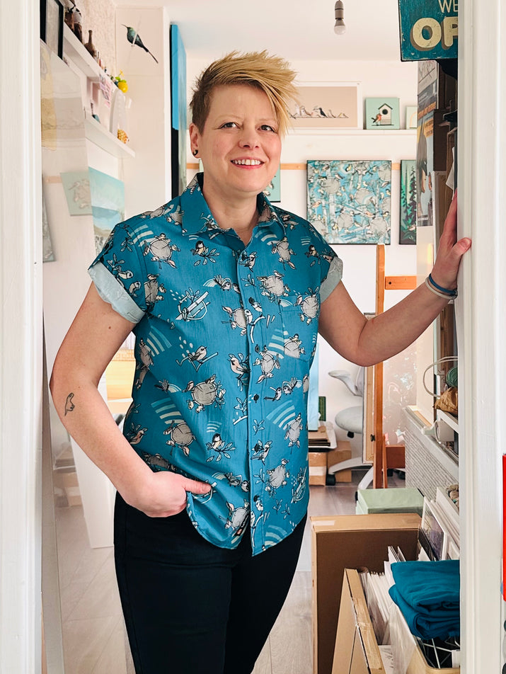 Pre-order 'All the Birds' Short Sleeve Shirt