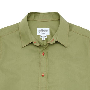 
            
                Load image into Gallery viewer, Olive Green Shirt - Short Sleeves - Charlie 9, Alex 2, 3 only
            
        
