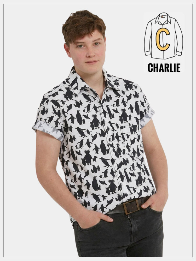 Penguin Short Sleeve Shirt from GFW Clothing – GFW Clothing