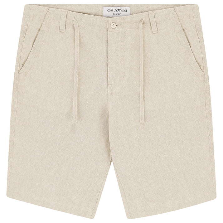 Linen Shorts - Stone - Unisex