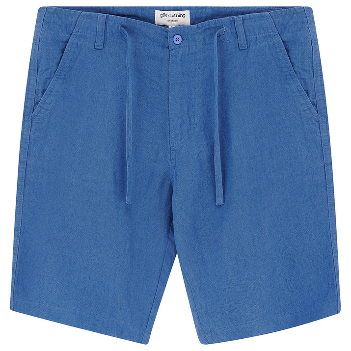 Linen Shorts - Lapis Blue - Unisex