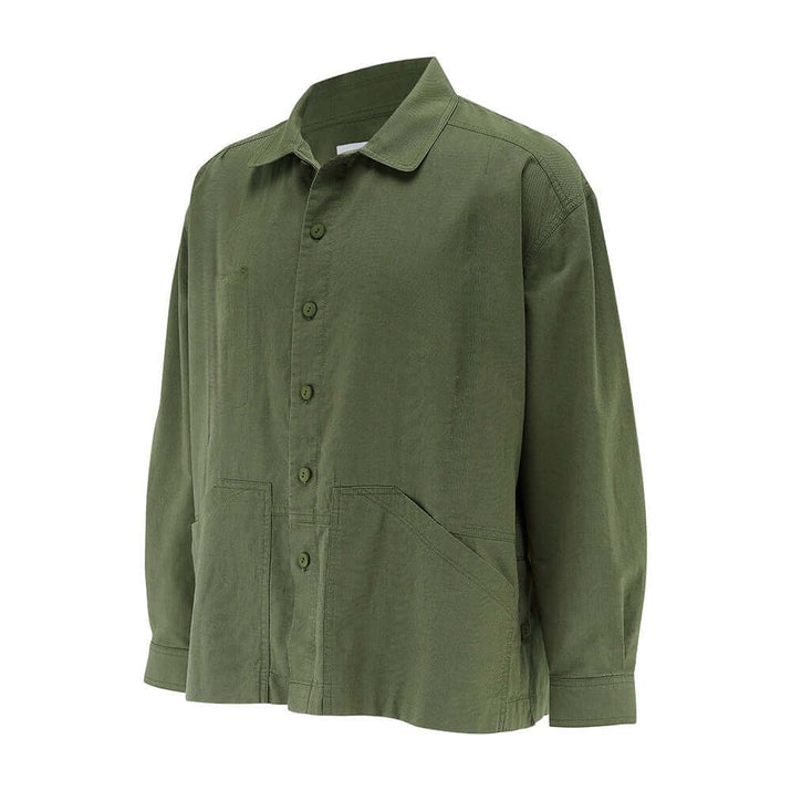 Lax Unisex Chore Overshirt - Khaki