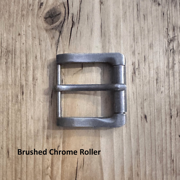 Leather Jeans Belt - Mid Brown