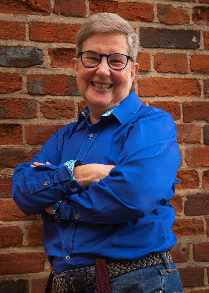 Deep Blue Shirt Long Sleeves