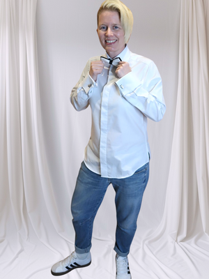 
            
                Load image into Gallery viewer, Formal Shirt White Dove - Limited edition
            
        