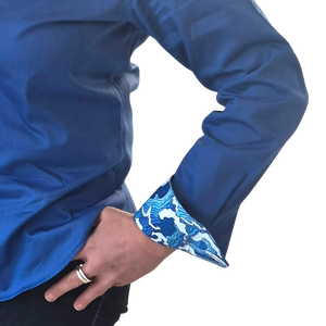 
            
                Load image into Gallery viewer, Deep Blue Shirt Long Sleeves
            
        