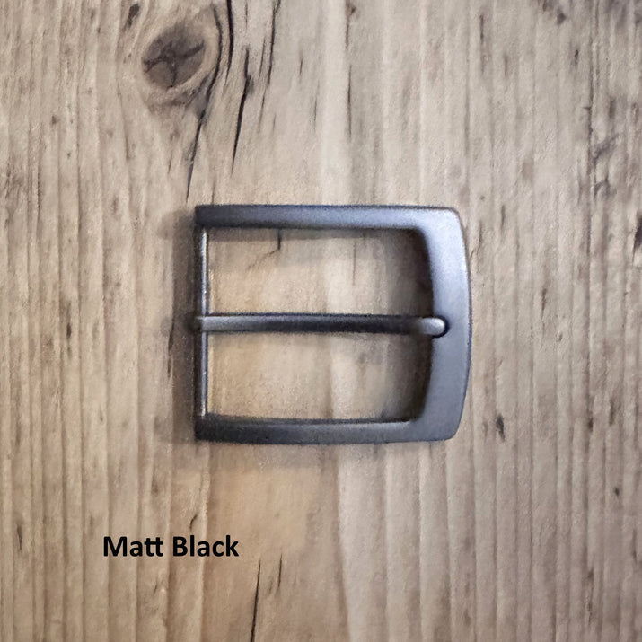 Leather Jeans Belt - Mid Brown