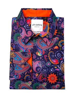 
            
                Load image into Gallery viewer, Paisley Print Long Sleeve Shirt
            
        