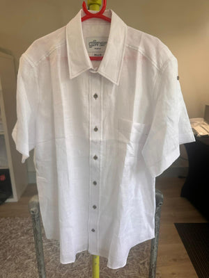 
            
                Load image into Gallery viewer, White Linen - Billie 3 - Short Sleeves
            
        